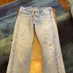 Levi's Vintage 501 Jeans - worn/distressed